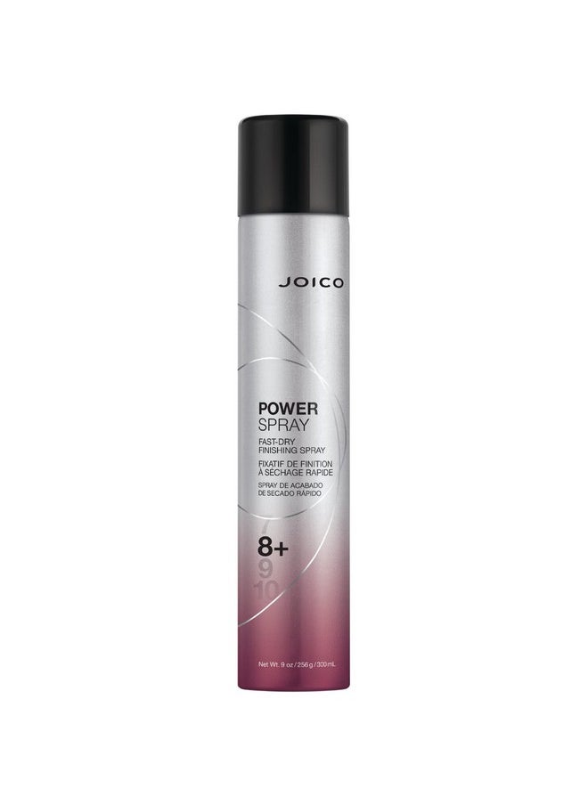 Power Spray Fast-Dry Finishing Spray | For Most Hair Types | Protect Against Heat & Humidity, Pollution & Harmful Uv | Paraben & Sulfate Free | 72 Hour Hold | 9.0 Fl Oz