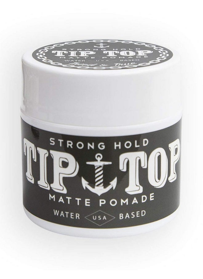 Matte Water Based Strong Hold Pomade 4.25Oz