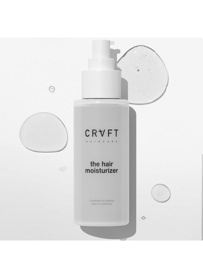 Crvft Daily Leave-In Conditioner For Women [Oil] | Hair Serum/Moisturizer | For Dry And Damaged Hair | Anti Frizz Argan Oil Serum Scented [3.38Oz]