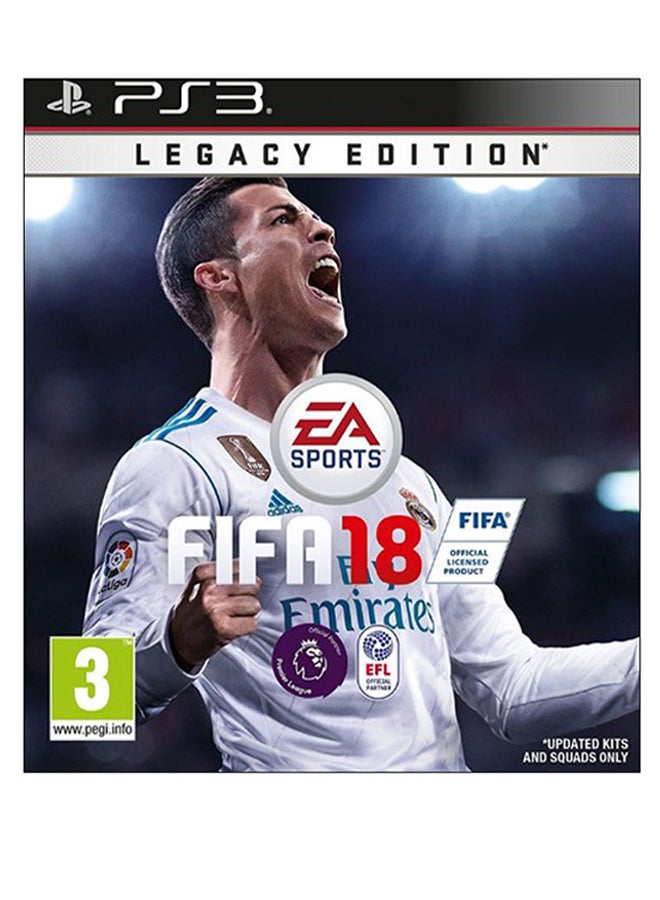 FIFA 18 Legacy Edition - PlayStation 3 - sports - playstation_3_ps3