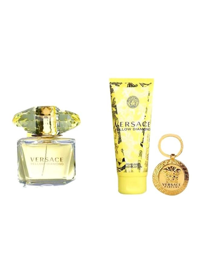 3-Piece Yellow Diamond Gift Set 190ml