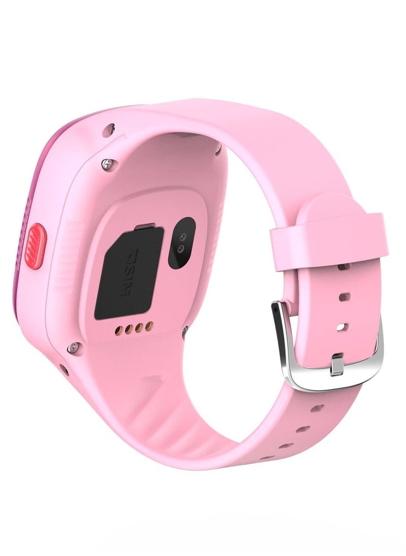 4G kids Smart Watch With Video Call - Pink