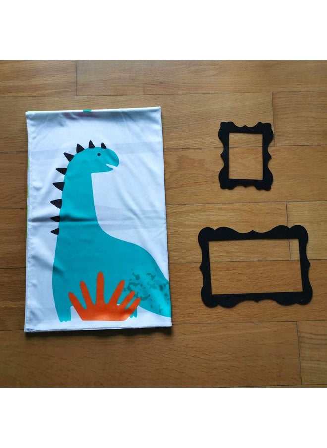Dinosaur Baby Stuff Month Milestone Blanket For Newborn Photo Taken - Baby Age Blanket