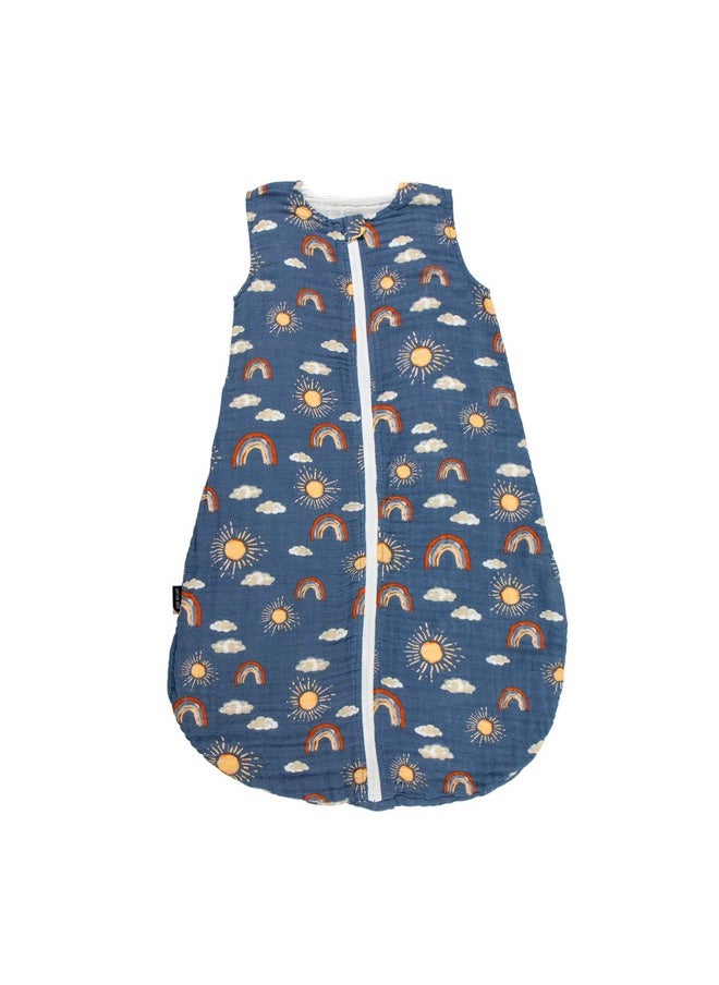 Classic Muslin Bedtime Sleeper, 6-12 Months - Hello Sunshine