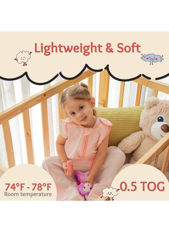 Sleep Nest Air Tog 0.5 | 72% Viscose From Bamboo And 28% Cotton Sleep Sack, Reverse Zipper Wearable Blanket For Baby - Infant To Toddler Sleeping Bag, Sailor, Medium (6-18 Months)