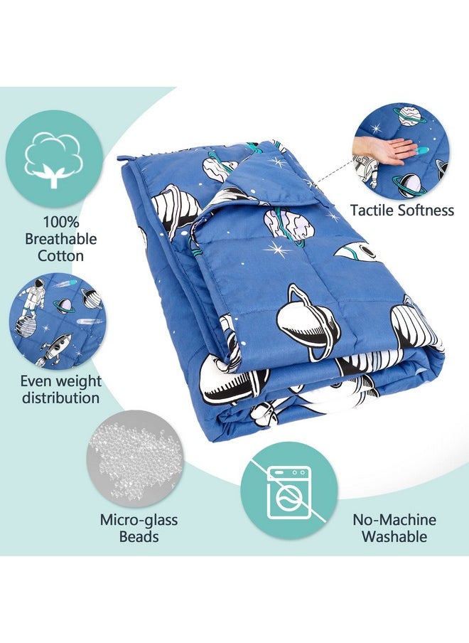 - Kid'S Toddler Blankets, Fits Babies，Animal Navy Blue，41X60(7Pound)