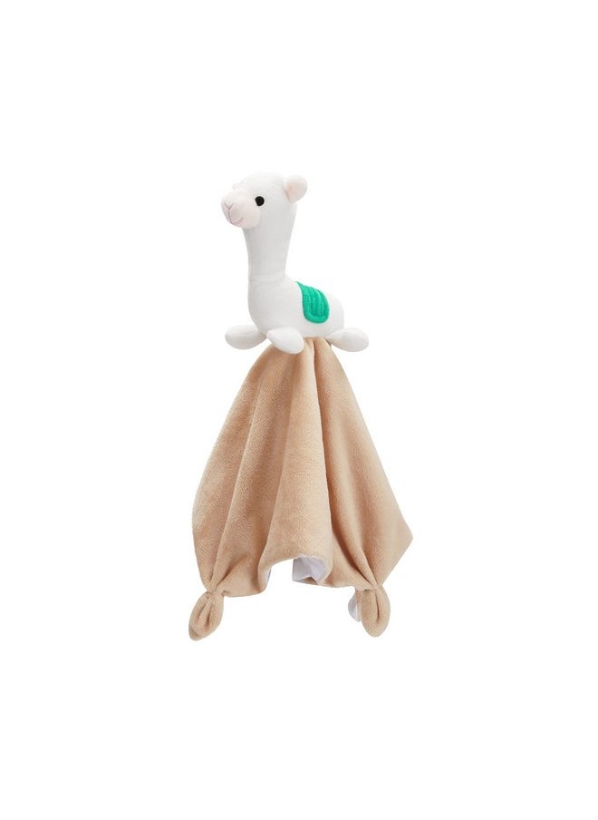 Llama Security Blanket Soft Loveys For Babies For Boys And Girls Newborn Lovie Infant Blankie Llama Baby Stuff Baby Snuggle Toy Stuffed Animal Baby Gifts 14 Inch
