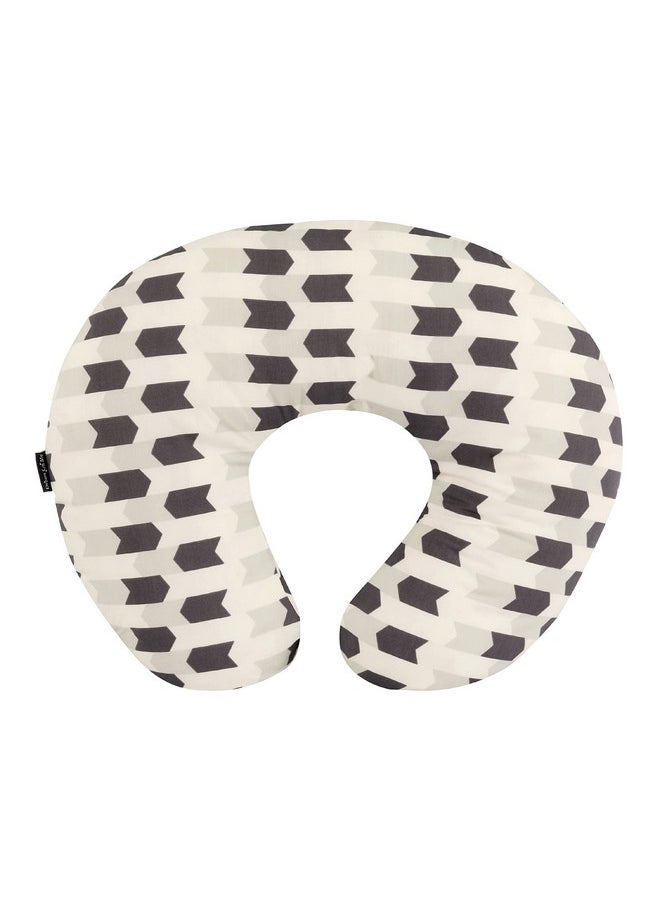 Beeboo Nursing Pillow And Positioner, Breastfeeding And Bottlefeeding Pillow, Removable And Washable Pillow Cover, Soft And Breathable Fabric, Fawn Brown