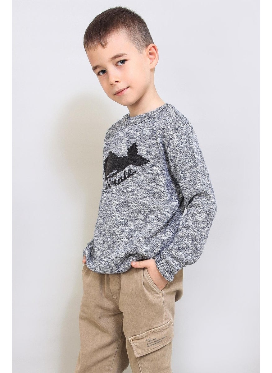 Kids Patterned Knitwear Sweater (C19-AG50374)