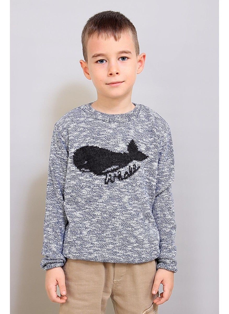 Kids Patterned Knitwear Sweater (C19-AG50374)