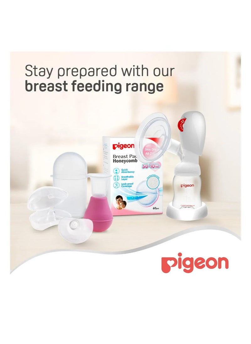 Disposable Comfyfeel Breast Pads Hygienic Individually Packed Contoured 3D Shape Non Slip Super Absorbent 60Pcs