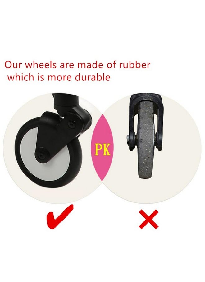 Stroller Bearing Wheel, Rear Wheel Replacement Compatible For Babyzen Yoyo Yoyo+ 6+