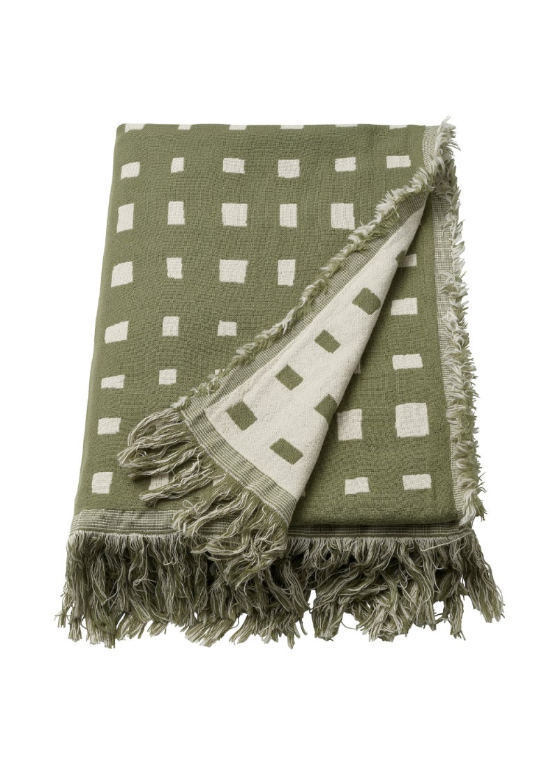 Throw Grey-Green/White 130X170 Cm/20 Pack