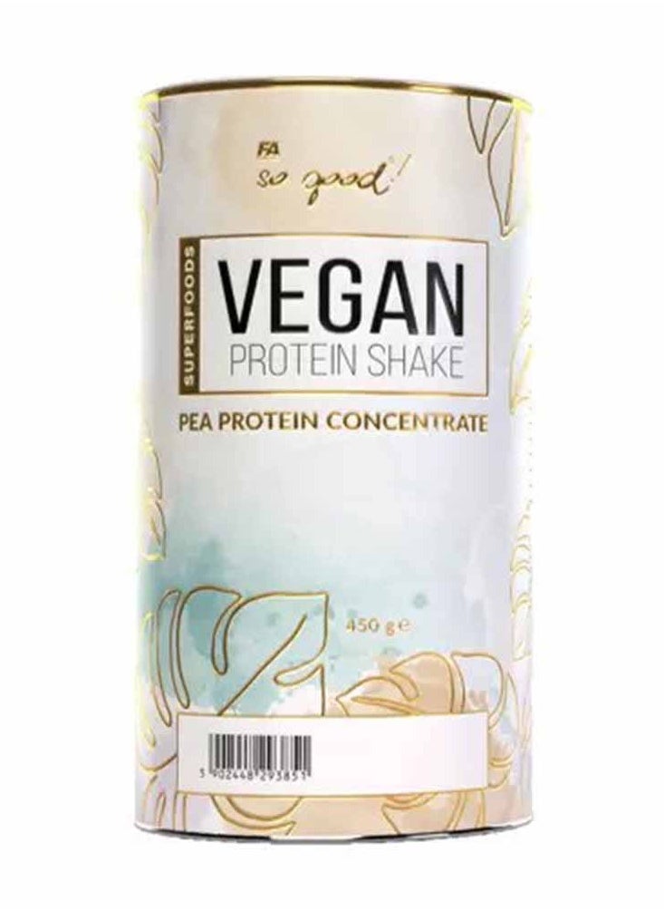 VEGAN PROTEIN SHAKE VANILLA FLAVOUR 450G 15 SERVINGS