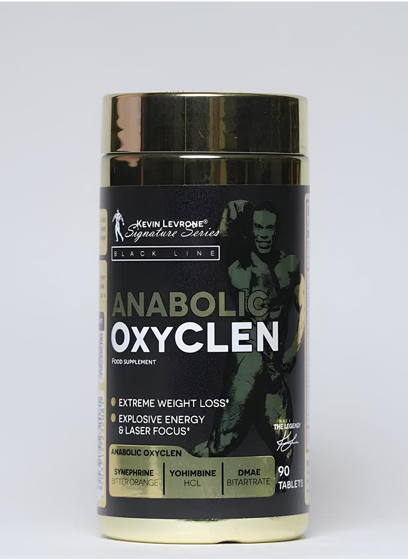 Kevin Levrone, Anabolic Oxyclen, Weight Loss Support, 90 Tabs, 30 Servings