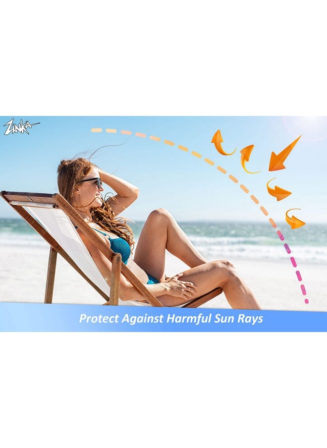Sunny Days Personal Pack - Spf 30/50 - Uva & Uvb Sunscreen Protection For Face, Body, Lips - Water Resistant, Oil Free, No Parabens (Nosecoat, Lotion, Face Stick, Lip Balm)