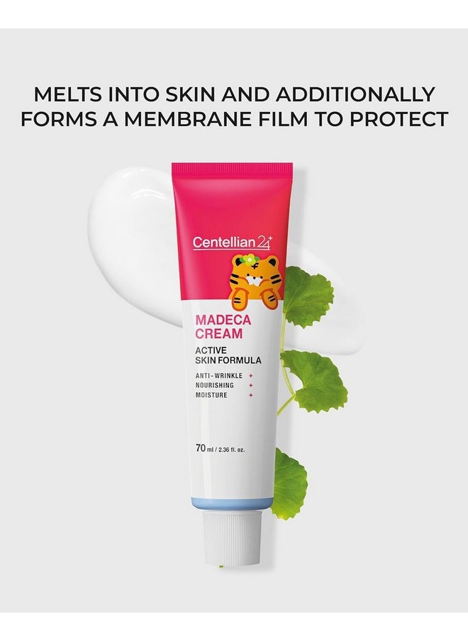 Madeca Cream (Special Edition - Thank You, 2.4Fl Oz) - Centella Moisturizer For Face, Korean Skin Care. Dry, Sensitive Skin. Teca, Centella Asiatica, Madecassoside.