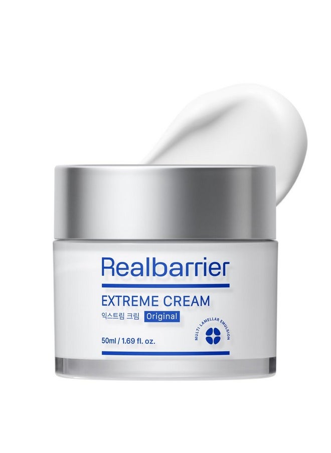 Extreme Cream 50 Ml - Rich Anti-Ageing Moisturising Cream With Hyaluronic Acid And Ceramides - K-Beauty For Sensitive Skin
