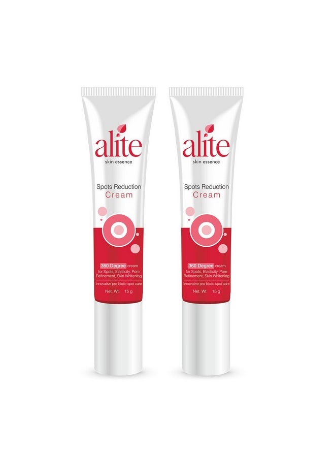 Spots Reduction Cream-15G X 2, Anti-Pigmentation, Dark Spot Removal & Acne Scar Corrector Cream For Men/Women & Helps To Reduces Active Acne, Redness & Pore Refinement For Glowing Skin