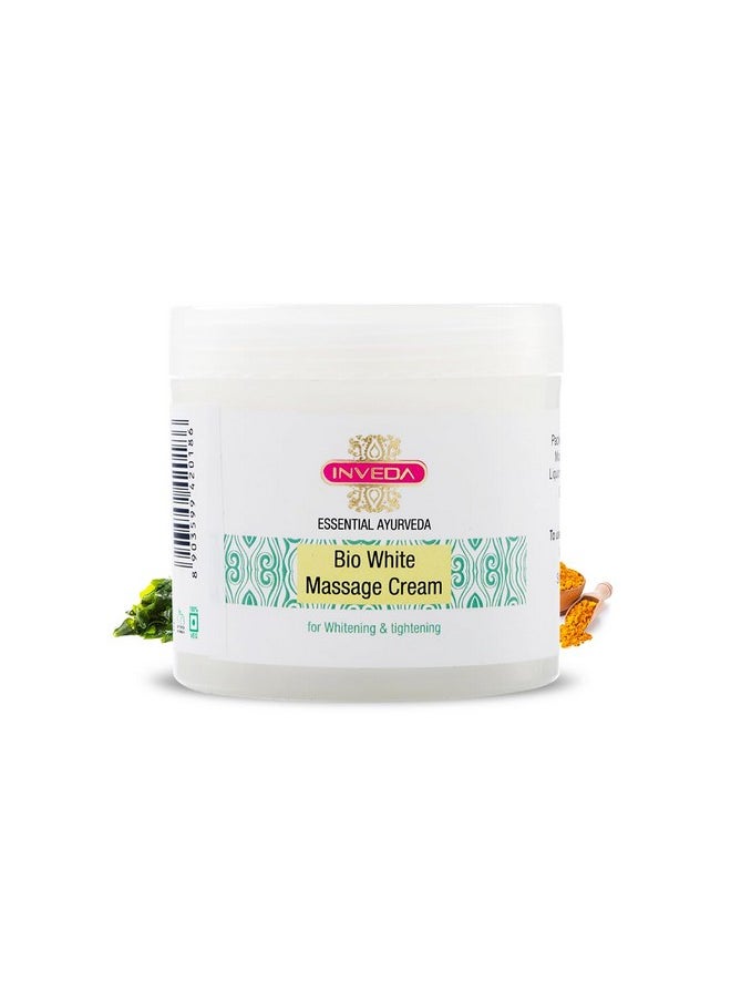 Bio White Massage Cream With The Goodness Of Turmeric & Seaweed, Giving Glowing And Smooth Face, 100Ml