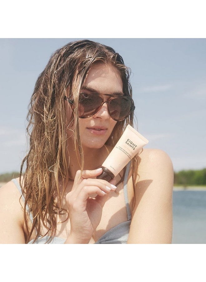 Chase The Sun Broad Spectrum Spf (30) Face Moisturizing Sunscreen, Natural And Organic Mineral-Base Sun Protection Daily Face Moisturizer, 2 Ounces, New Formula