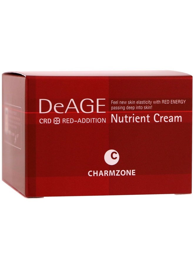 Deage Red Addition Nutrient Cream Anti Aging Repair (50Ml/1.7 Fl.Oz)