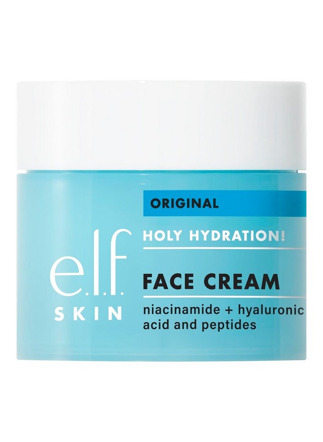 Skin Holy Hydration! Face Cream, Moisturizer For Nourishing & Plumping Skin, Infused With Hyaluronic Acid, Vegan & Cruelty-Free, 1.76 Oz