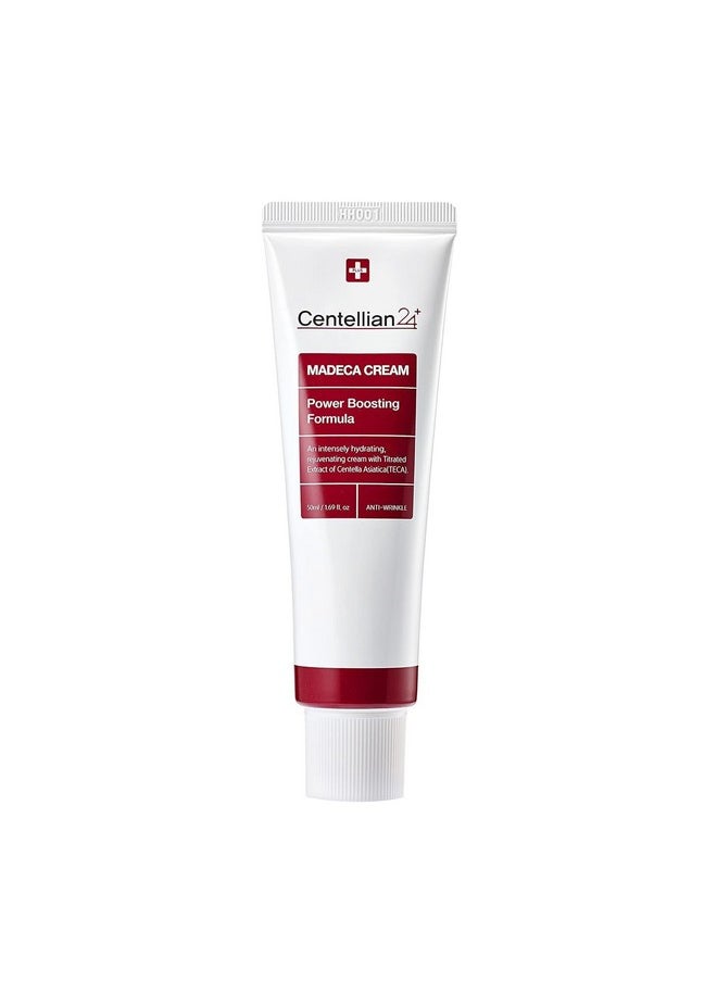 Madeca Cream (Season 4, 1.7Fl Oz) - Centella Moisturizer For Face, Korean Skin Care. Dry, Sensitive Skin. Teca, Centella Asiatica, Madecassoside.