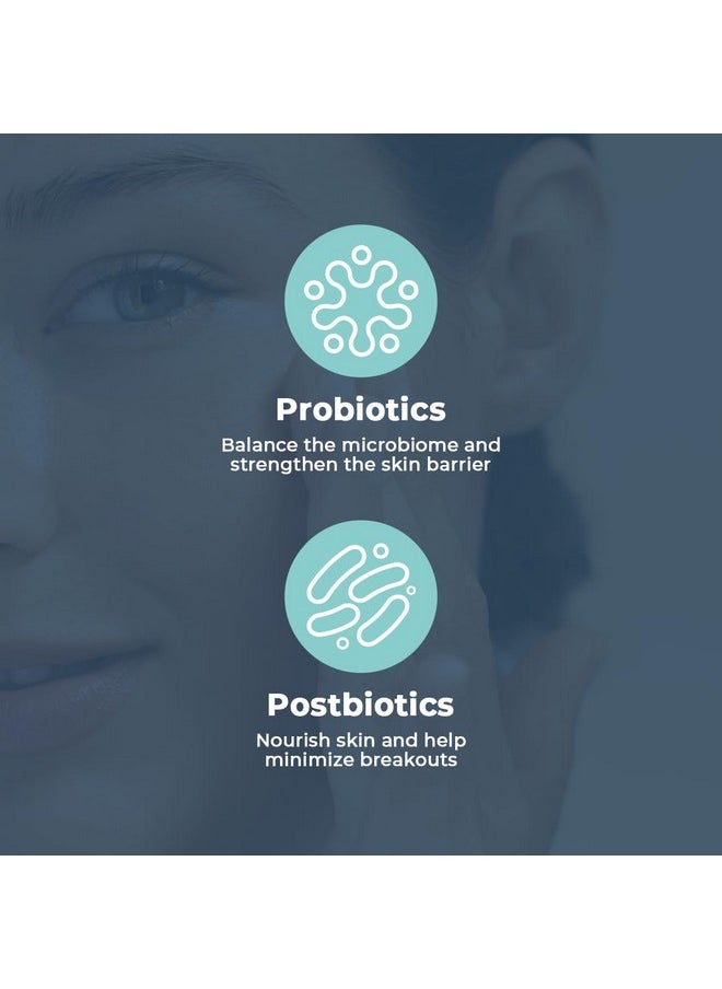 Clear Skin Probiotic Cleanser And Moisturizer | Natural Skincare For Breakout Prone Skin