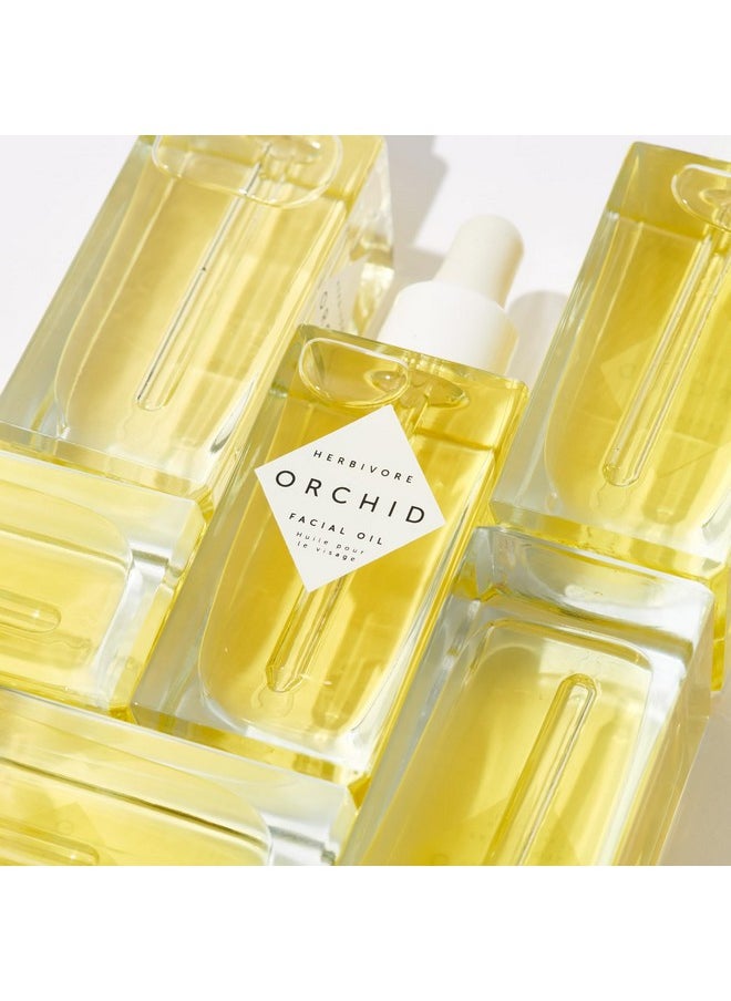 Orchid Antioxidant Facial Oil - Dewy Hydration, Radiant Glow, Combination To Dry Skin, Anti Aging, Vegan, 50Ml / 1.7 Oz