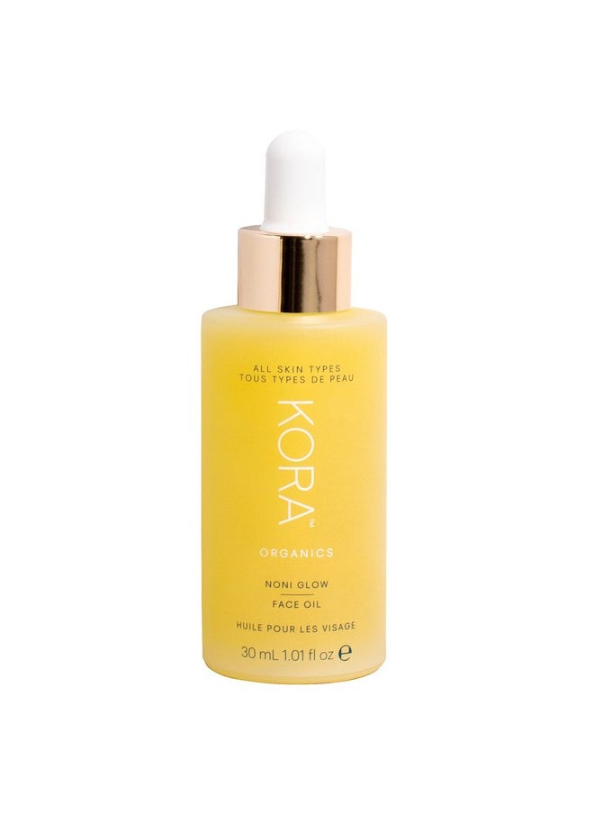 Noni Glow Hydrating Face Oil With Antioxidants, Nourish & Illuminate, Certified Organic, Cruelty Free, 1.01 Fl Oz