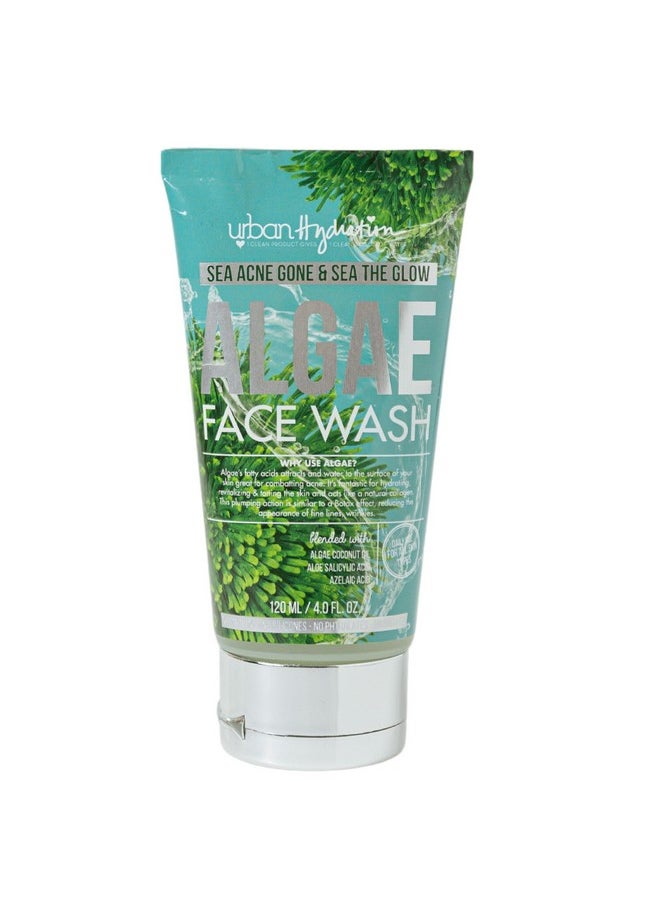 Sea Acne Gone Algae Face Wash | Fights Acne, Reduces Redness And Inflammation For All Skin Types | 4 Fl Ounces