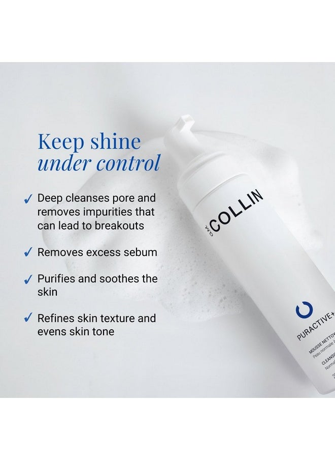 Puractive+ Cleansing Foam | Foaming Face Wash For Oily Or Acne Prone Skin | Hydrating Cleanser With Salicylic Acid