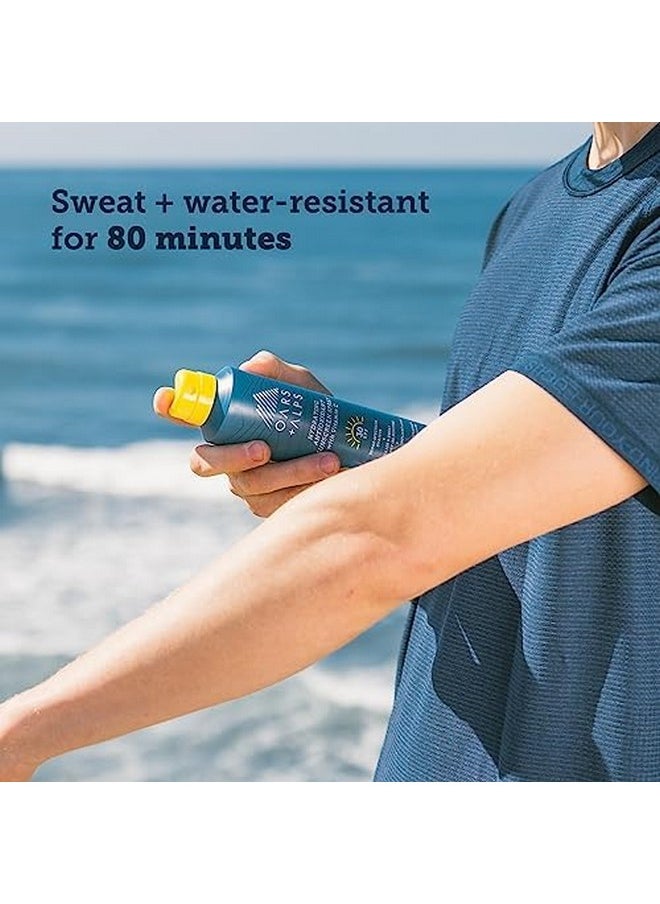 Hydrating Spf 50 Sunscreen Spray, Infused With Vitamin C And Antioxidants, Water And Sweat Resistant, 6 Oz, 2 Pack