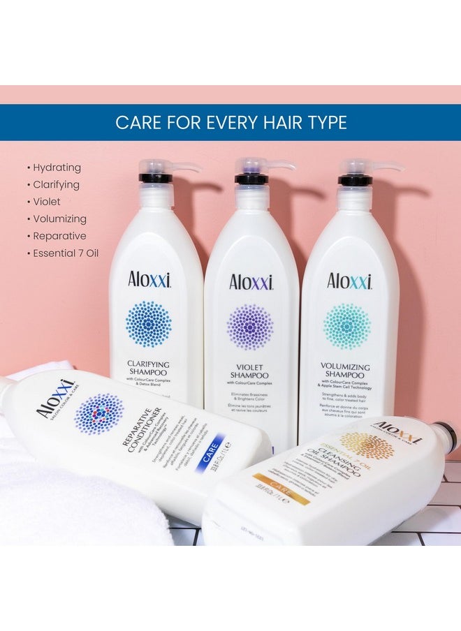 Clarifying Shampoo For Color Treated Hair - Removes Residue And Build-Up From Hard Water - Sulfate & Paraben Free Shampoo - Detox Shampoo For Deep Cleansing, 10.1 Fl Oz