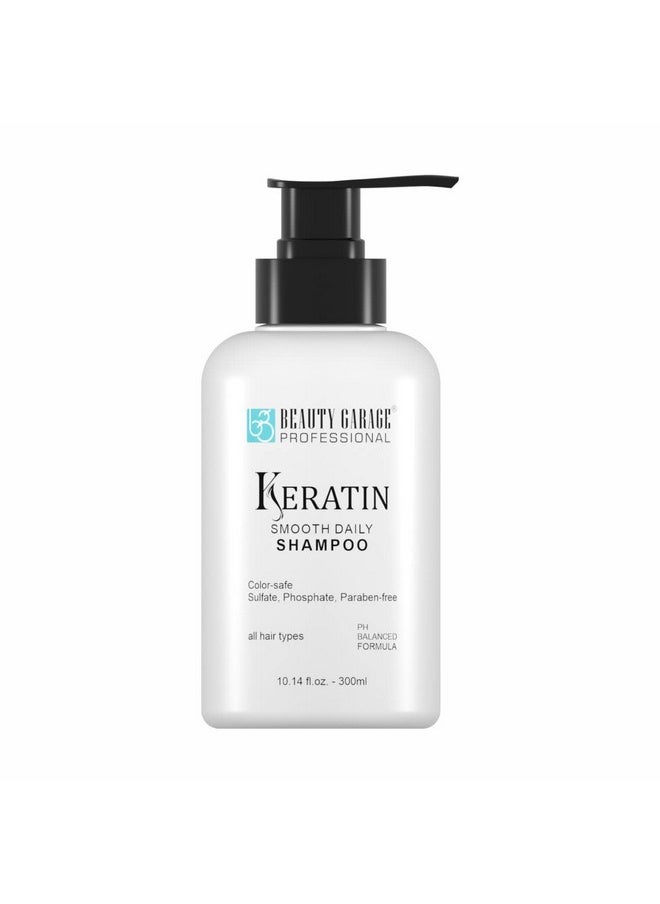 Keratin Sulfate Free Paraben Free Moisturizing Smooth Daily Shampoo (300Ml)