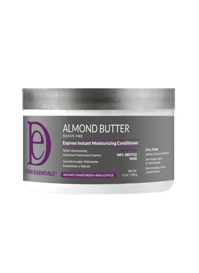Almond Butter Express Instant Moisturizing Conditioner For Dry, Brittle Hair, 11 Ounce (Pack Of 1)