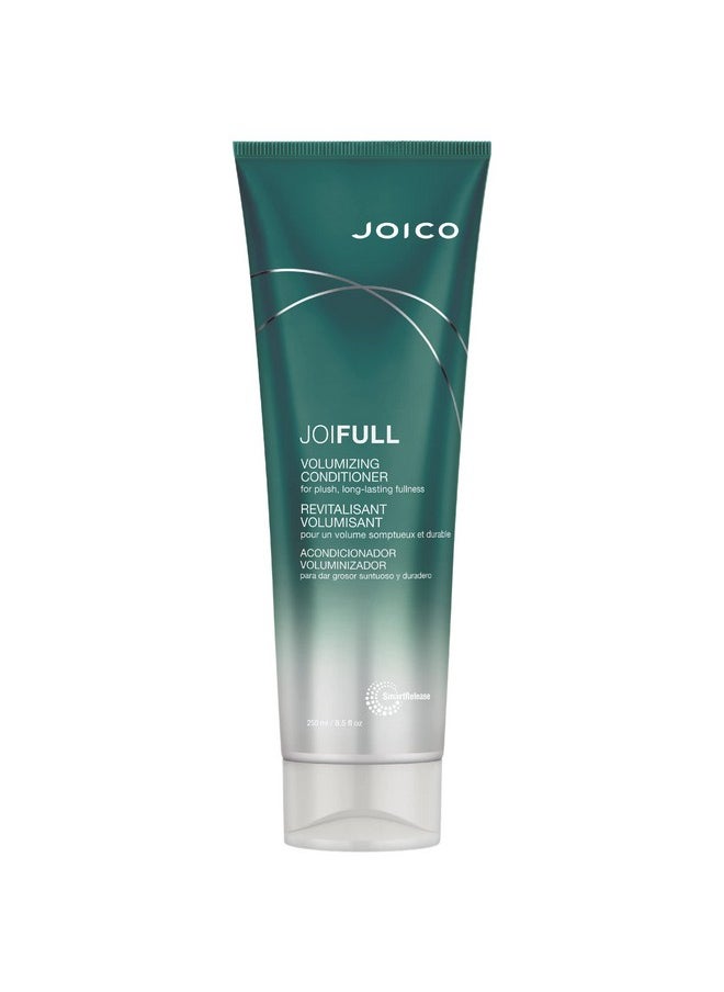 Joifull Volumizing Conditioner | For Fine, Thin Hair | Add Instant Body | Long-Lasting Fullness | For Thicker Bouncier Hair | Boost Shine | With Lotus Flower & Bamboo Extract | 8.5 Fl Oz