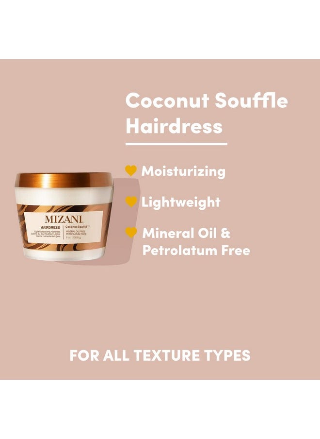 Hairdress Coconut Soufflé | Conditions & Softens Hair | With Coconut Oil | For All Hair Types | 8 Oz