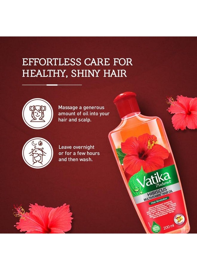 Multivitamin Hair Oil - Transform Your Tresses With Strength, Cleansing Power, & Revitalizing Elixir - Expertly Enriched With Multivitamins, Hibiscus Extract, & Natural Oils - (300 Ml)