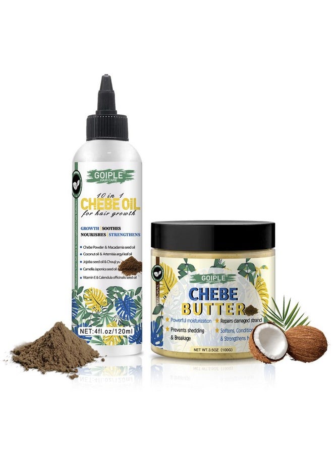 Chebe Oil For Hair Growth Chebe Hair Butter Grease For Hair Men, Women, Chebe Hair Oil Butter For Hair Thickening, Chebe Hair Growth Butter Deep Moisturization Chebe Hair Growth Oil For All Hair Types