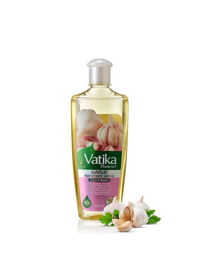 Dabur Vatika Enriched Garlic Hair Oil 7Oz