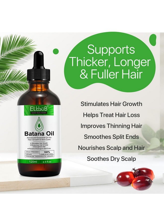 Premium Batana Oil For Hair Growth - Pure Honduran Batana Oil For Enhanced Hair And Skin Vitality, Suitable For All Hair Types