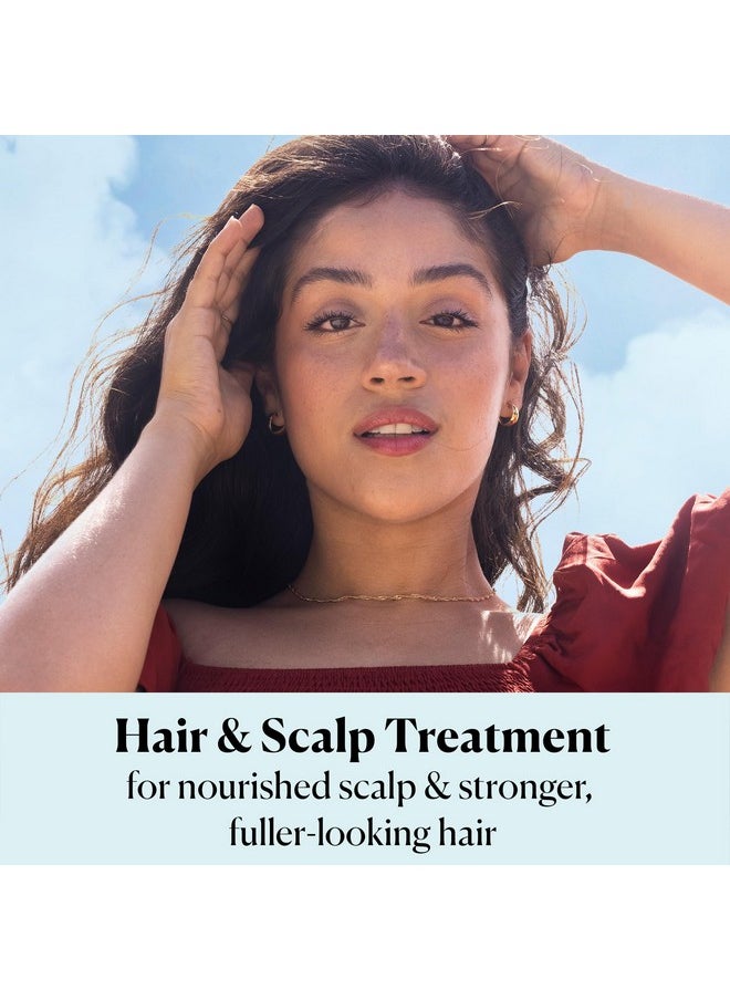 Raw & Unrefined Batana Oil, 100% Pure, From Honduras, To Support Scalp & Stronger Fuller-Looking Hair, Intensive Hair Conditioning & Hair Repair Mask, 4 Fl Oz