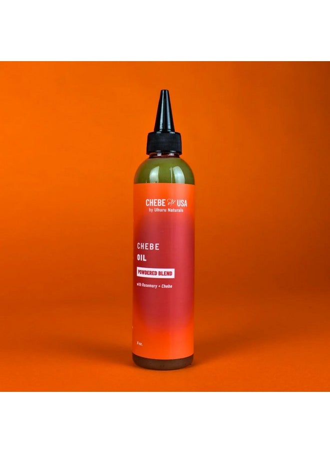 Chebe Oil - Powdered Blend W/Rosemary+Chebe (8Oz) - Natural Repair, Growth, & Moisture For Dry Scalp & Hair