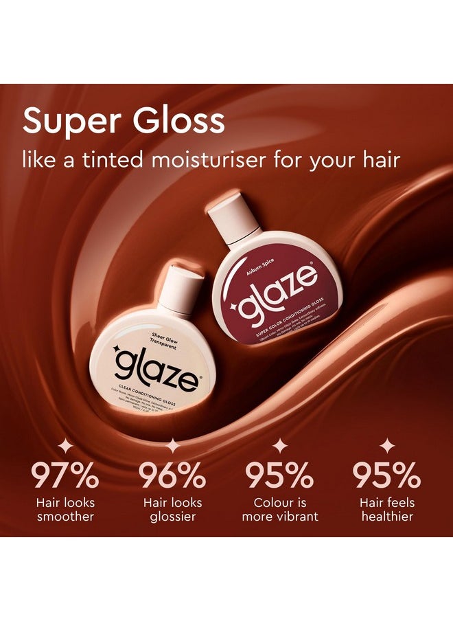 Color Conditioning Gloss - Tinted Moisturizer For Brown Or Red Hair, Boosts Color And Shine, Repairs Damage - Auburn Spice, 6.4 Oz