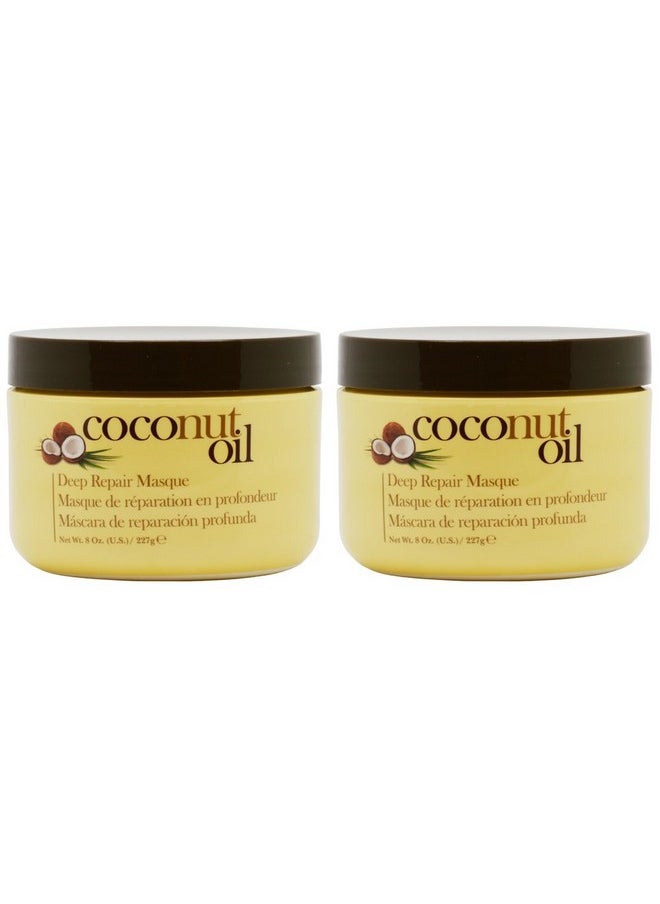 Coconut Oil Masque 8 Ounce (Pack Of 2)