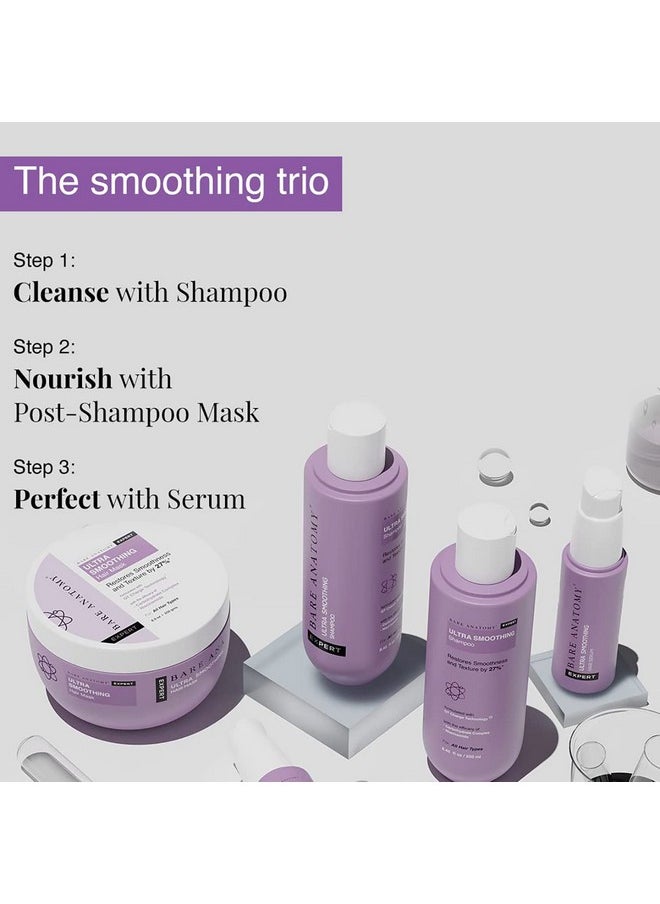 Ultra Smoothing Hair Mask Deep Conditioning With Carbohydrate Complex & Niacinamide | For Dry & Frizzy Hair | Sulphate & Paraben Free | For Women & Men | 250 Gm