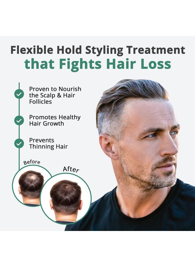 Ecklonia Cava Hair Serum - Growth Volumizer For All Hair Types, Flexible-Hold Styling Gel With Msm & Biotin For Women & Men, 4Oz