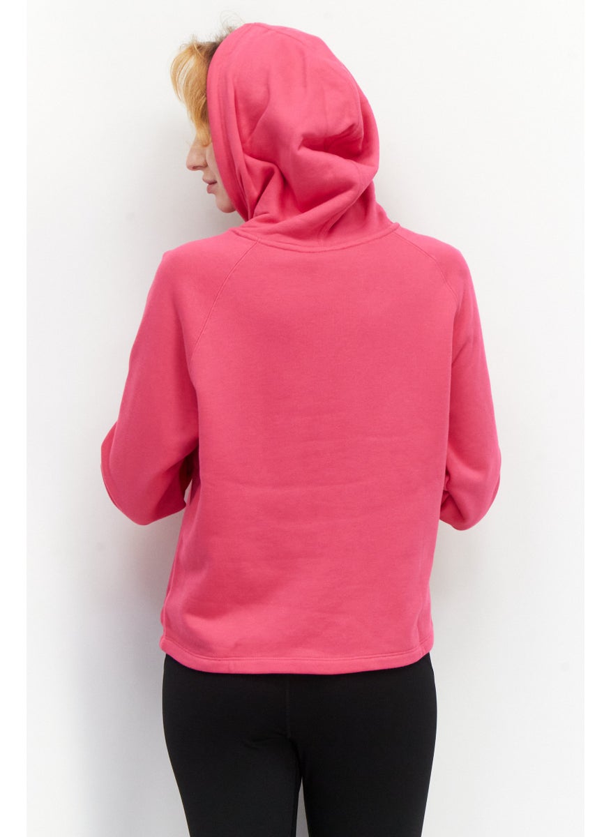 Women  Sportswear Fit Long Sleeves Training Hoodie, Pink